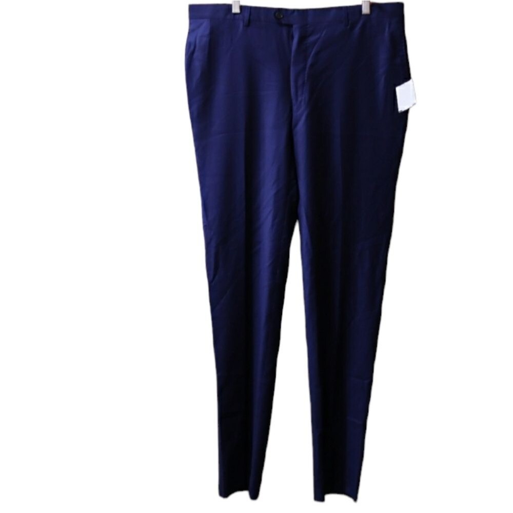 Hickey Freeman Navy Blue Dress Pants 40R